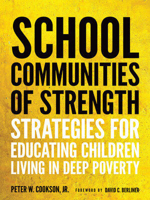 cover image of School Communities of Strength